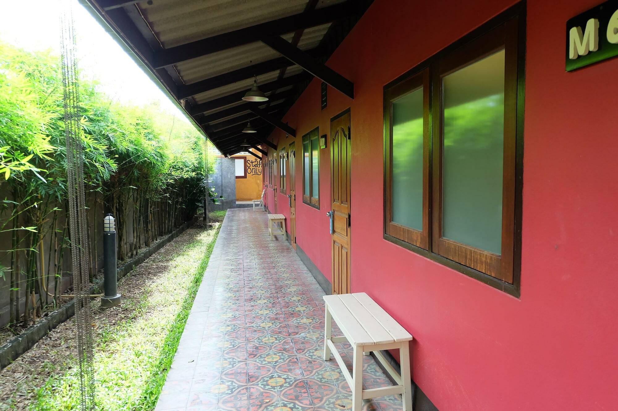 Baan Ma Feung Guesthouse Kanchanaburi Zewnętrze zdjęcie